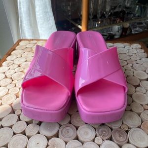 Jeffrey Campbell Platform Slippers